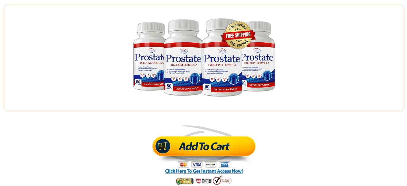 Prostate Freedom price -1
